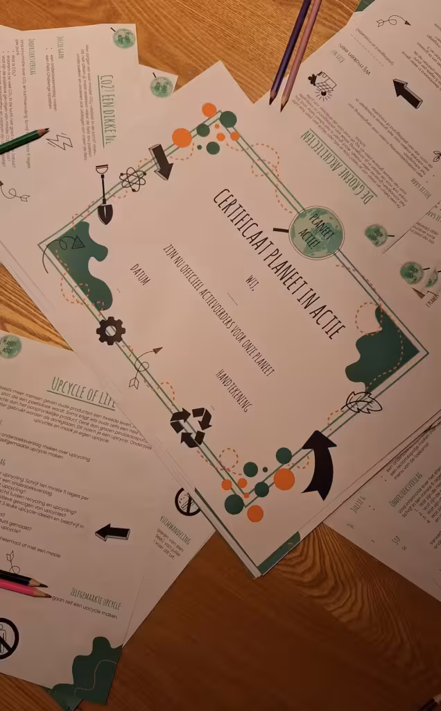 Klimaat in actie lesmateriaal